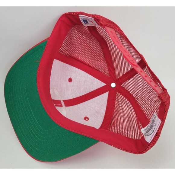 Vintage Cincinnati Reds Mesh Snapback Hat Cap Drew Pearson‎ OSFA - Picture 8 of 10